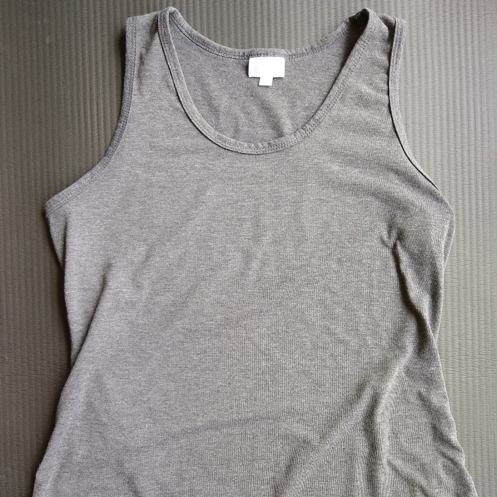 LuLaRoe Large Solid Gray Tank